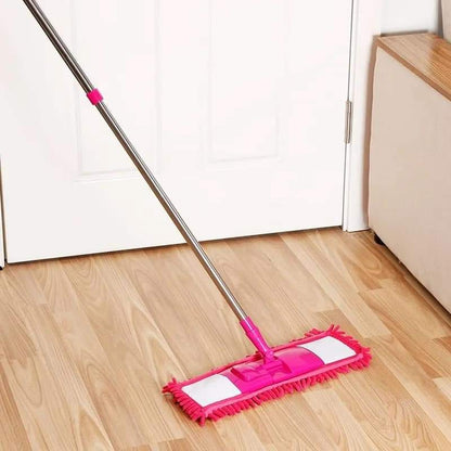 Telescopic Microfiber Flat Mop