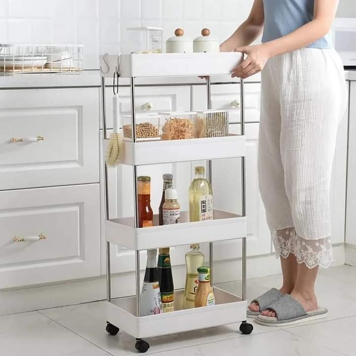 4 Tier Slim And Smart Trolley