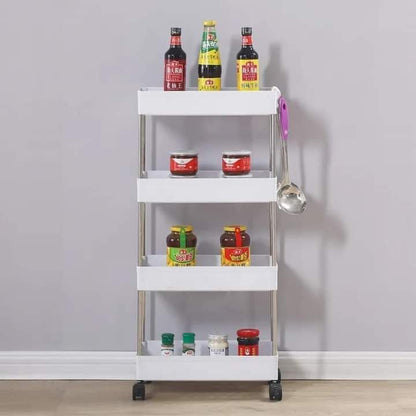 4 Tier Slim And Smart Trolley