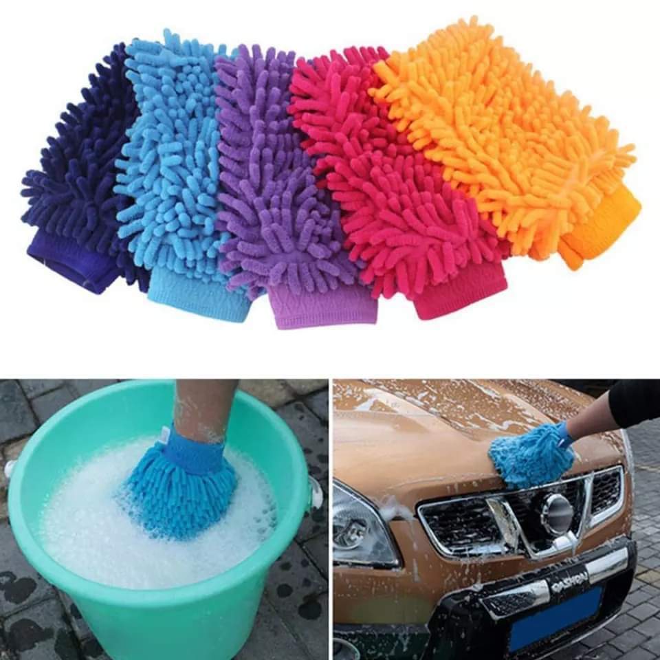 Microfiber Car Washing Gloves