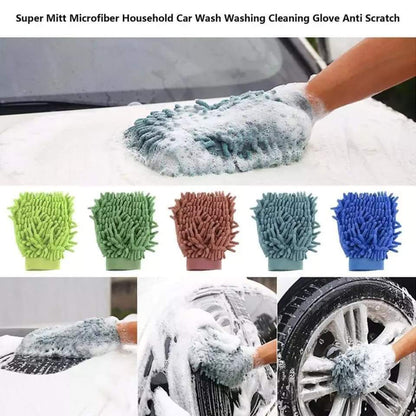 Microfiber Car Washing Gloves