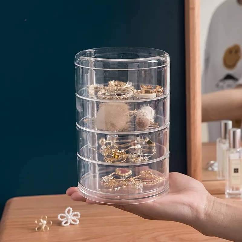 Acrylic Rotatable Jewelley Organizer