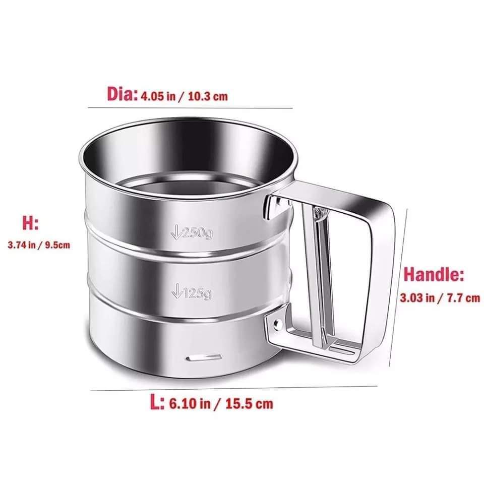 Stainless Steel Flour Sifter