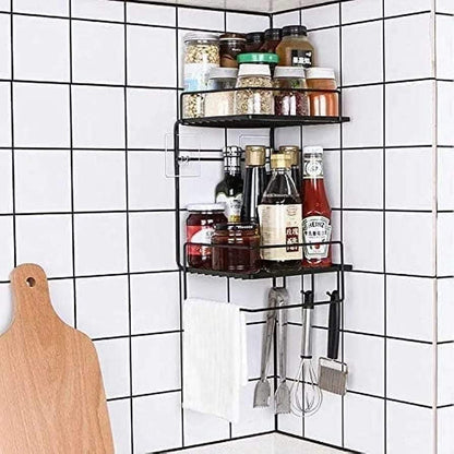 2 Layer Bathroom Metal Shelf