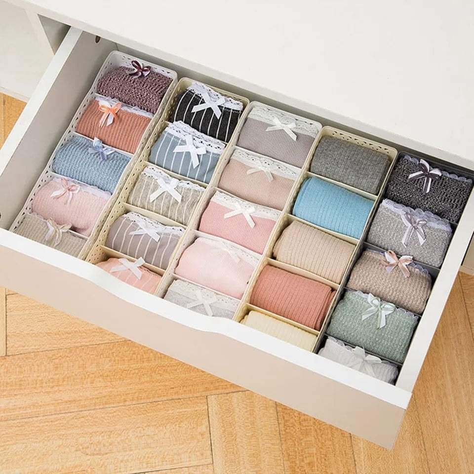 5 Grid Socks Storage Organizer