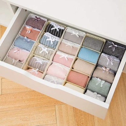 5 Grid Socks Storage Organizer