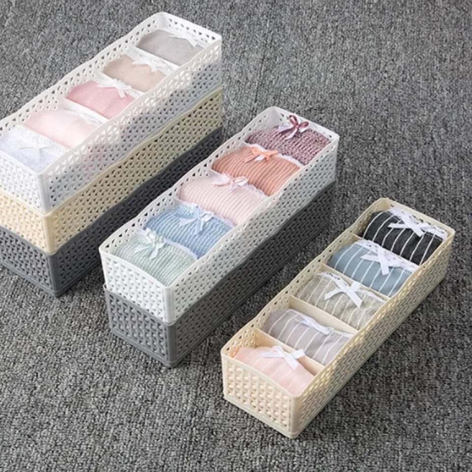 5 Grid Socks Storage Organizer