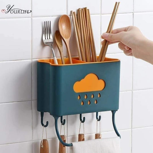 Multipurpose Wall Mounted Kitchen Rack