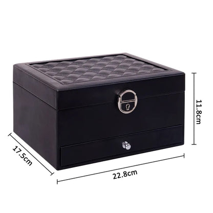 PU Leather Classic Jewellery Organizer