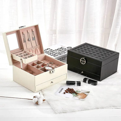 PU Leather Classic Jewellery Organizer