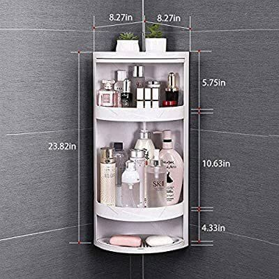 Corner Storage Cabinet (360⁰ Rotatable)