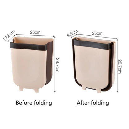 Foldable Cabinet Hanging Trashbin