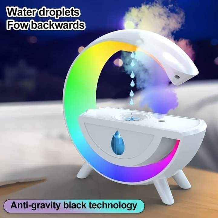 Water Droplet Humidifier With Lamp