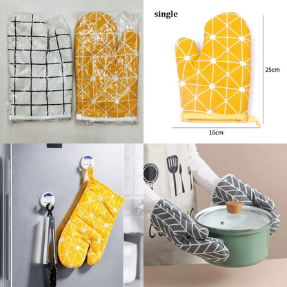 2pcs Microwave Oven Insulation Gloves