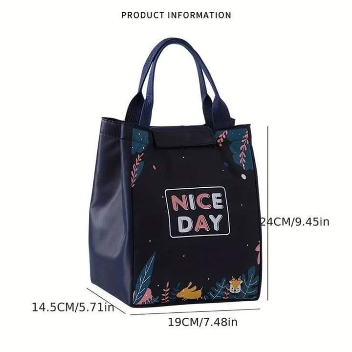 Portable Insulated Food Bag