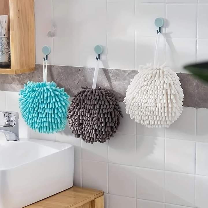 Microfibre Round Hand Towel