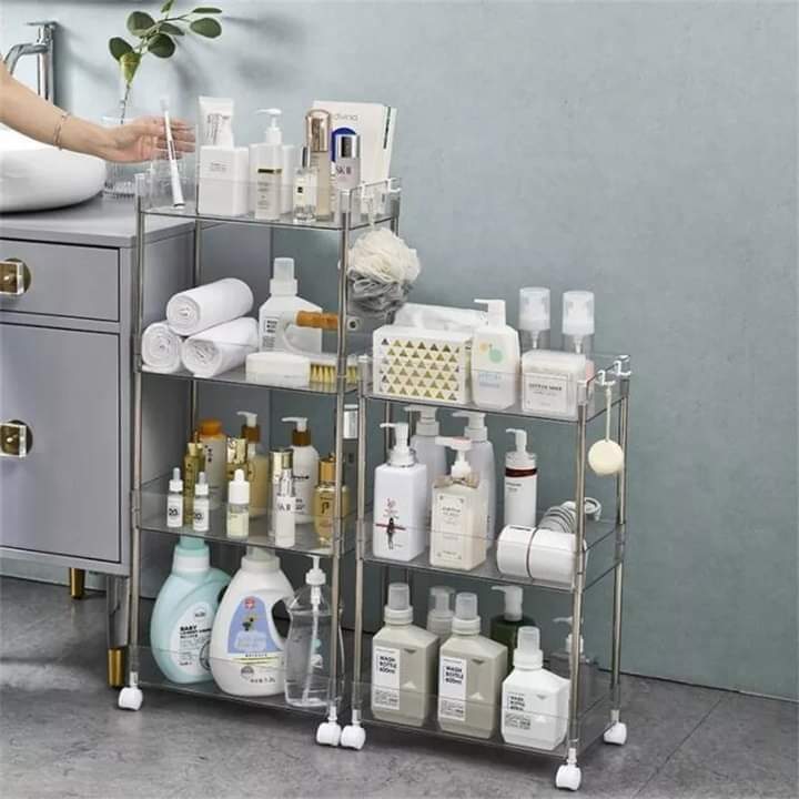 Slim Rolling Storage Cart