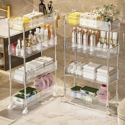 Slim Rolling Storage Cart