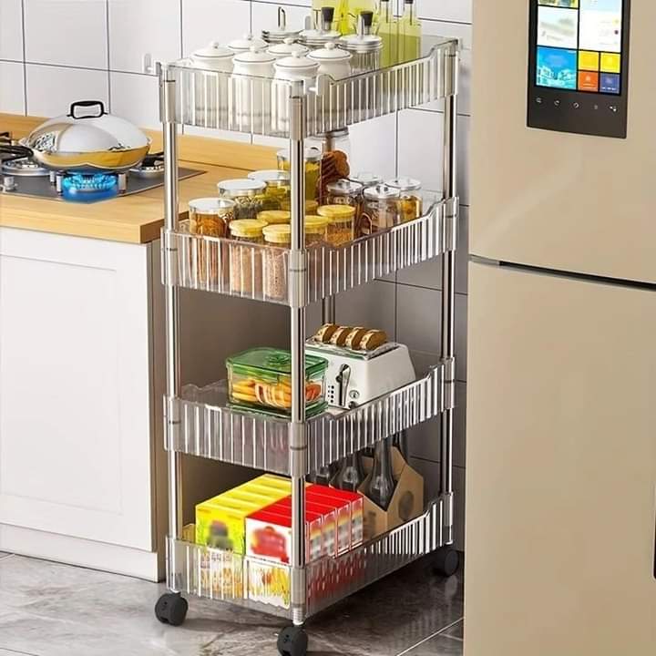 Slim Rolling Storage Cart