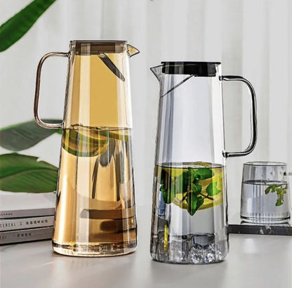 Heat Resistant Glass Water Jug (Premium Borosilicate) 1700 ML capacity