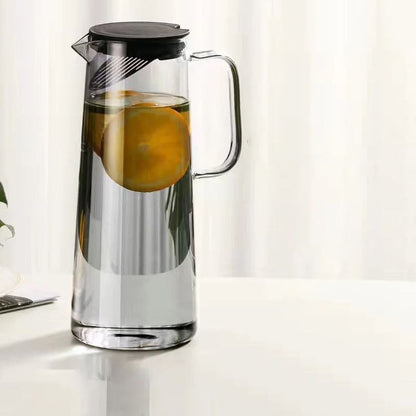 Heat Resistant Glass Water Jug (Premium Borosilicate) 1700 ML capacity