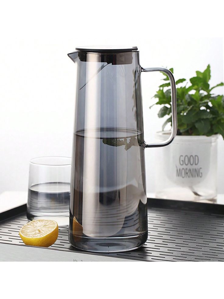 Heat Resistant Glass Water Jug (Premium Borosilicate) 1700 ML capacity