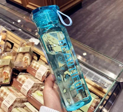 Beautiful Glass Water Bottle