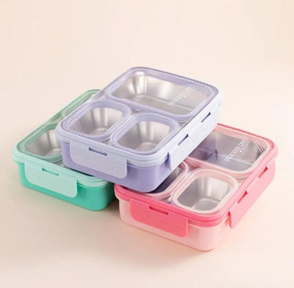 3-Compartment Lunch Box