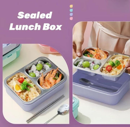 3-Compartment Lunch Box