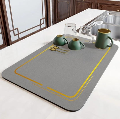 Anti Slip Dish Drying Mat