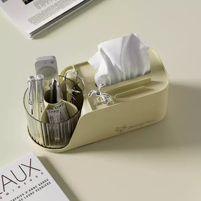 Multifunctional Modern Decorative Tissue Box And Pen Holder