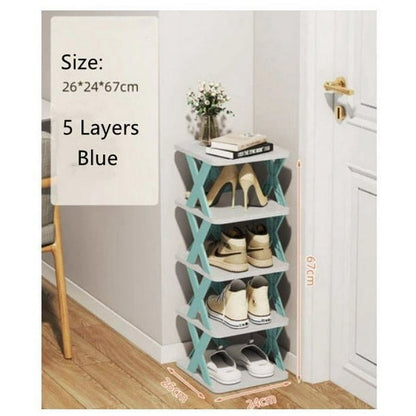 Layer Zigzag Shoe Rack