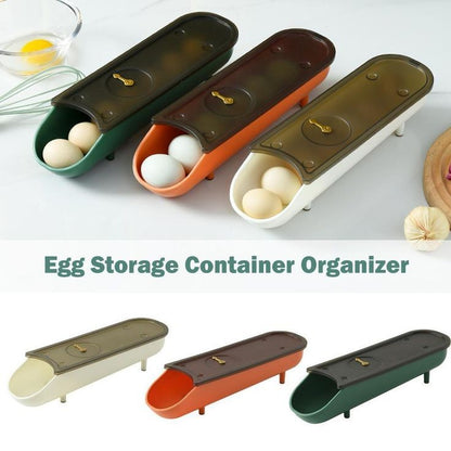 Auto Roll Egg Organizer