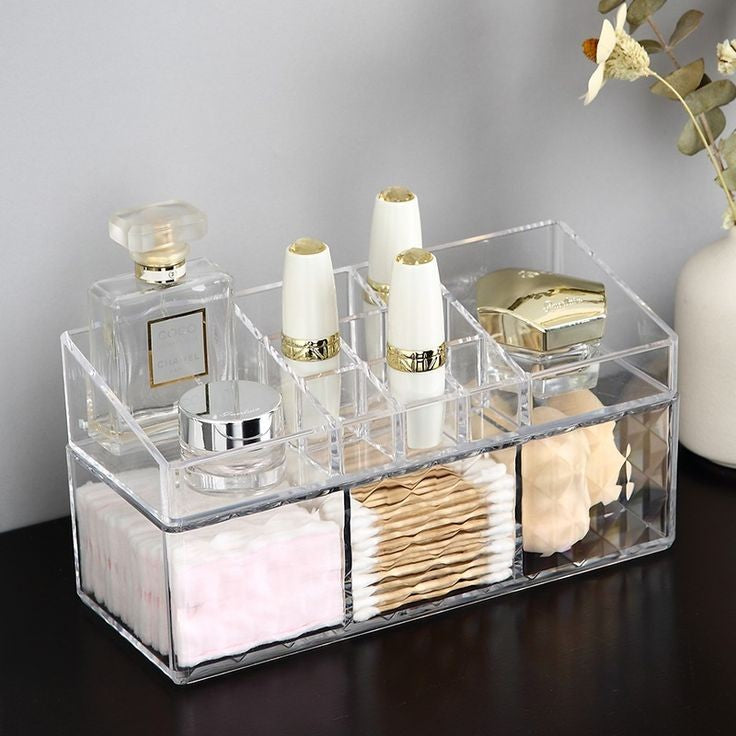 Acrylic Cosmetics And Multifunctional Organizer