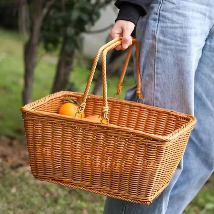 Rattan Storage Basket