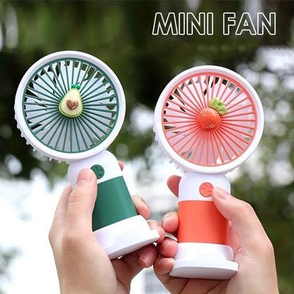 Portable Mini Handheld USB Rechargeable Fan