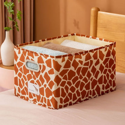 Multifunctional animal pattern cloth storage box