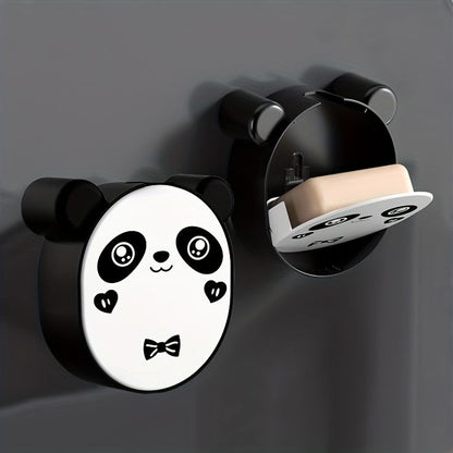 Cute Panda Soap Drain Box