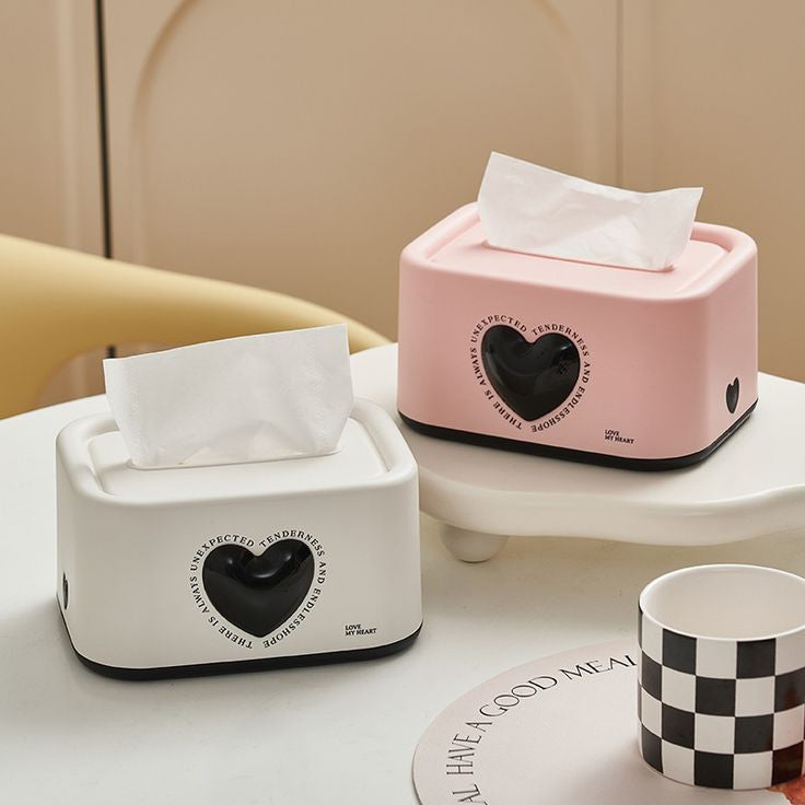 Heart-Shaped Tissue Box