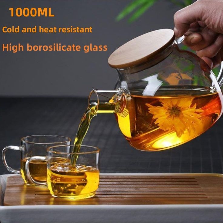 Heat Resistant Glass Teapot