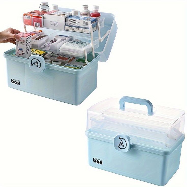 Large Capacity Medicine Storage Box