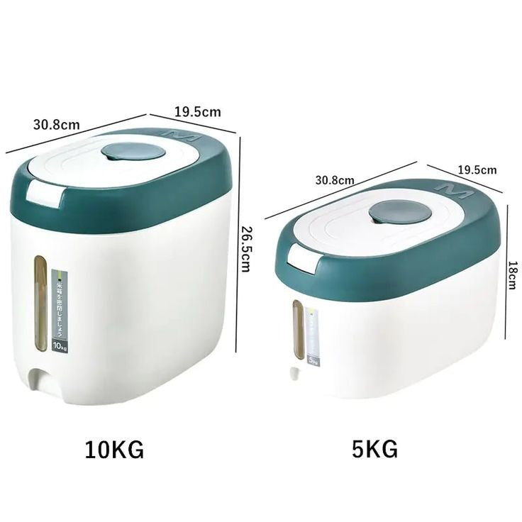 5 And 10 kg Rice Storage Container