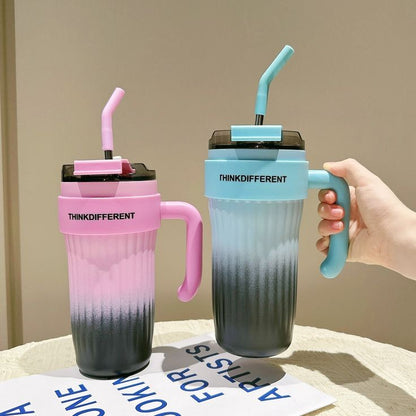 Gradient Colour Coffee Cup Cute Tumbler