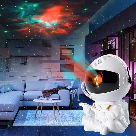 Galaxy Night Light Astronaut Lamp