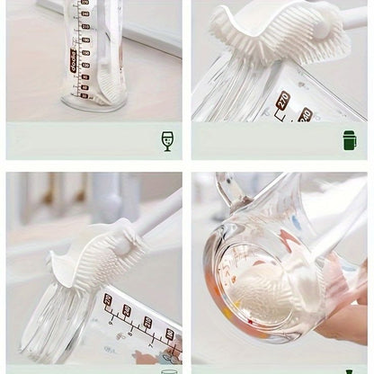 Long Handle Silicone Bottle Cleaning Brush