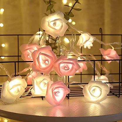 Rose Flower Lights 20 Led