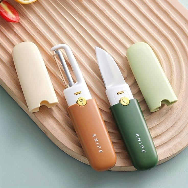 Portable 2 in 1 Knife With Peeler