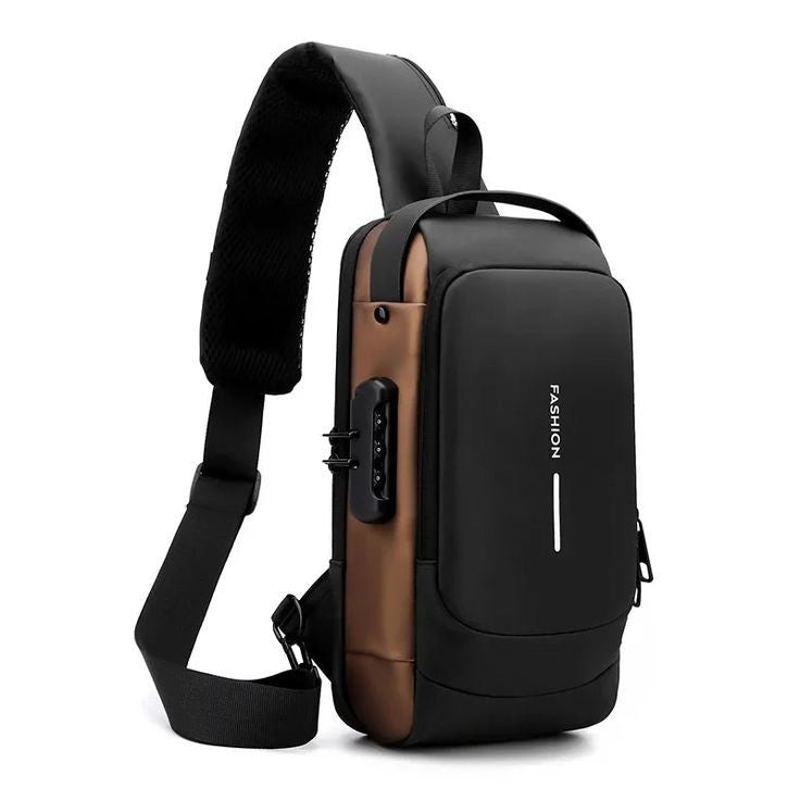 Shoulder Bag With USB Charging Port