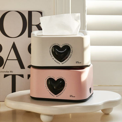 Heart-Shaped Tissue Box