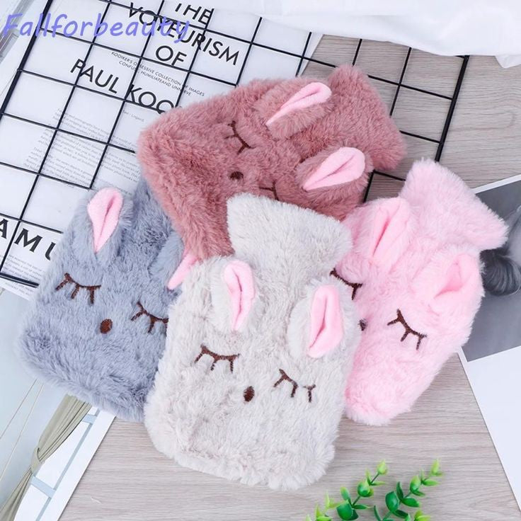 Cute Animal Fluffy Hot Water Bag